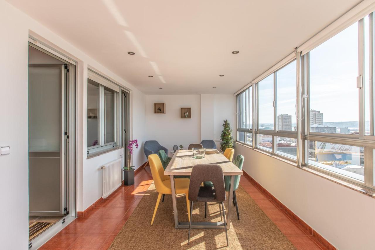 Luminoso Apartamento En Cuatro Caminos Corunha Exterior foto